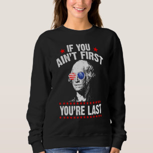 Sudadera Si Apuntas Primero Al Último George Washington Sun