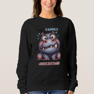 Sudadera Si conociste a mi familia, Cita graciosa Hilario