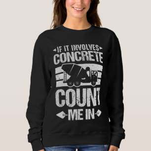Sudadera Si Contar Concreto Concreto Me Cuenta En Cemento W