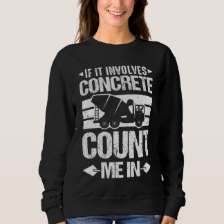 Sudadera Si Contar Concreto Concreto Me Cuenta En Cemento W