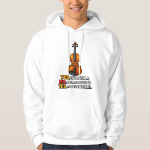 Sudadera Sí, es una viola. No, no es un violín.