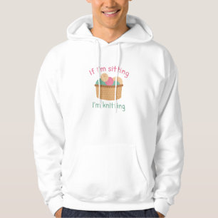 Sudadera Si estoy sentado, estoy nerviosa