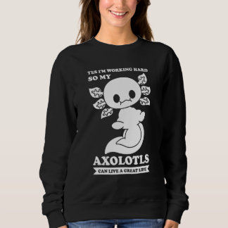 Sudadera Sí, estoy trabajando duro para ser dueño de mis aj