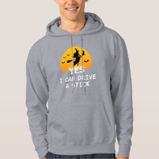 Sudadera Sí ICan Drive A Stick T-Shirt Fiesta Funny Witch