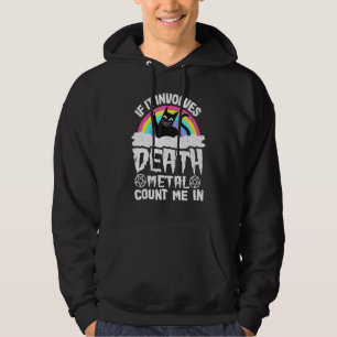 Sudadera Si Implica Death Metal Cuéntame En Gato De Metal R