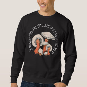 Sudadera Si Implica Música O Hongos, Puedes Contarme