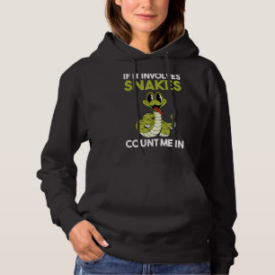 Sudadera Si Implica Que Las Serpientes Me Cuenten
