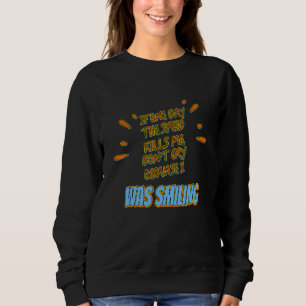 Sudadera Si la velocidad me mata, no llores Novedad