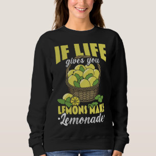Sudadera Si La Vida Te Da Lemones Hacen Lemonade Lemon Love