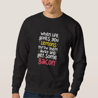 Sudadera Si La Vida Te Da Lemones Que Los Arrojan, Haz Algu