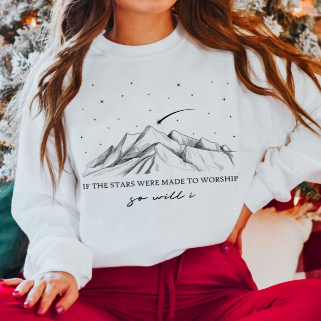 Sudadera Si Las Estrellas Fueran Hechas Para Adorar A Los C (Subido por el creador)