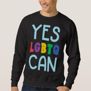 Sudadera Sí, Lgbtq puede igualdad de género mes de orgullo