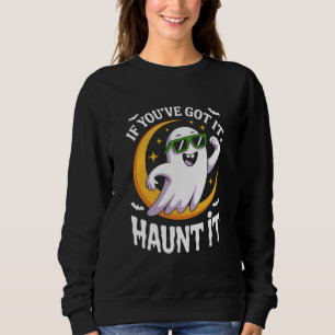 Sudadera Si Lo Tienes, Asústalo Gafas de Sol de Fantasma Li
