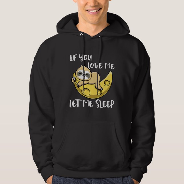 Sudadera Si Me Amas Déjame Dormir Slots (Anverso)
