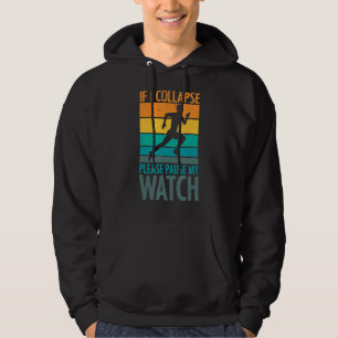 Sudadera Si Me Colapso, Por Favor, Pausa Mi Maratón De Obse