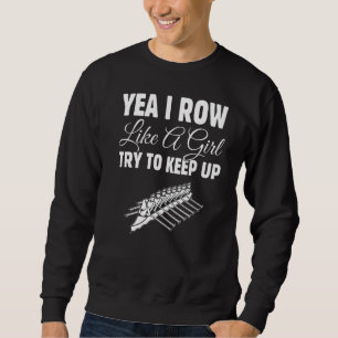 Sudadera Sí, Me Filo Como Un Chica Tratar De Mantener El Ba