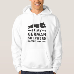 Sudadera Si mi perro pastor alemán añora un regalo divertid