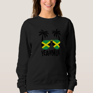 Sudadera Sí Mon Vacaciones en Jamaica Souvenir Rasta Reggae