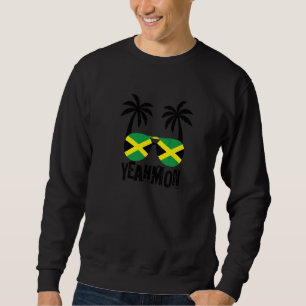 Sudadera Sí Mon Vacaciones en Jamaica Souvenir Rasta Reggae
