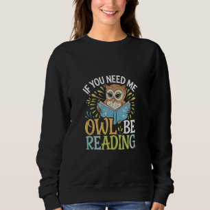 Sudadera Si Necesitas que Esté Leyendo - Bibliotecario Gusa