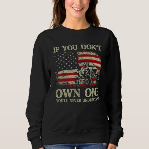 Sudadera Si no posee un UTV SXS 4 Wheelers Vintage US