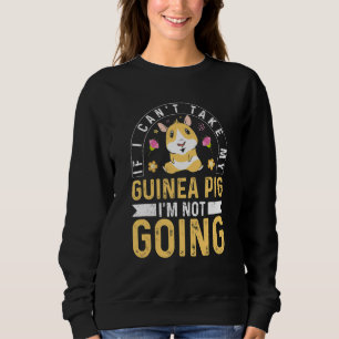 Sudadera Si no puedo llevar a mi conejillo de indias Cone