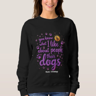 Sudadera Si no puedo traer a mi perro, no voy Chistoso Masc