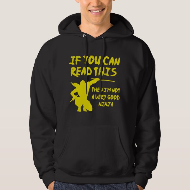 Sudadera Si puede leer esto (Anverso)