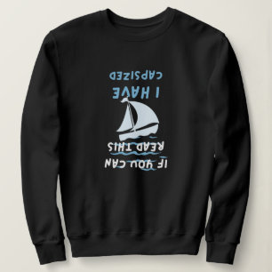 Sudadera si puedes leer esto, he cambiado la cita graciosa