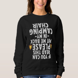 Sudadera Si Puedes Leer Esto, Por Favor, Ponme De Nuevo En
