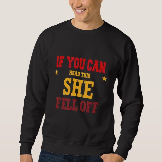Sudadera Si Puedes Leer Esto, Se Quedó. (Anverso)