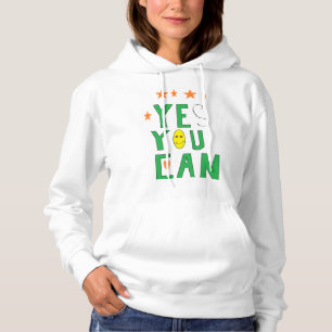 Sudadera Sí, puedes ser la patrona de la mujer