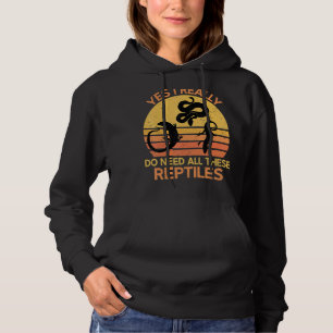 Sudadera Sí, Realmente Necesito Todos Estos Reptiles 1