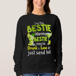 Sudadera Si se pierde borrachín, por favor regrese a Bestie