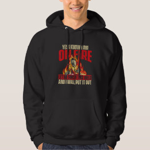Sudadera Sí Sé Que Estoy En Fuego - Soldadura Soldadura De