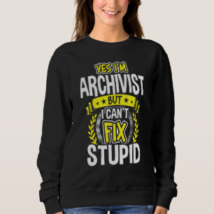 Sudadera Sí, soy Archivero
