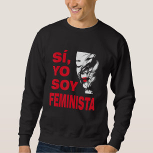 Sudadera Sí, soy feminista, para hombres y mujeres comprome