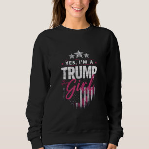Sudadera Sí, soy una chica de Trump, sin disculpas, elecció