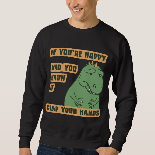 Sudadera Si sus brazos alcanzan (Anverso)