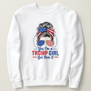 Sudadera Sí, yo soy un Chica de Trump que lo supere