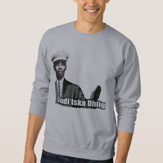 Sudadera Siad Barre Caadi Iska Dhiig (Anverso)