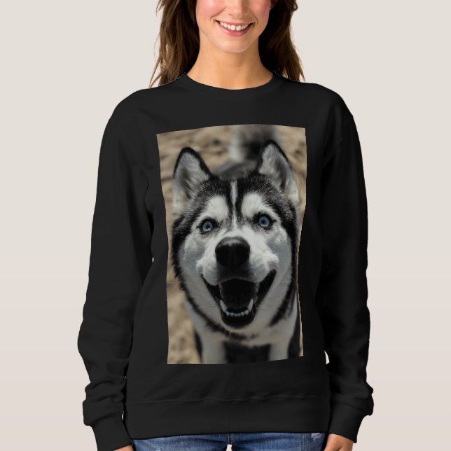 Sudadera Siberian Husky 50 (Anverso)