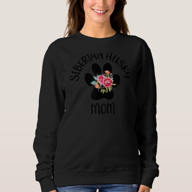 Sudadera Siberian Husky Mom (Anverso)