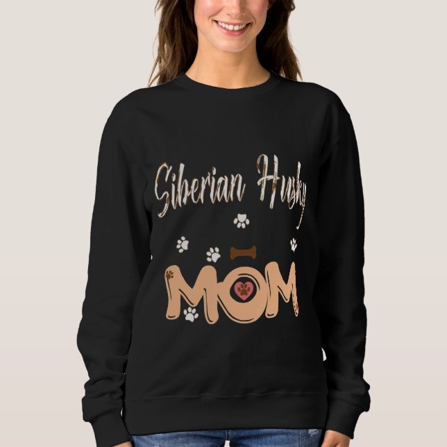 Sudadera Siberian Husky Mom 6 (Anverso)