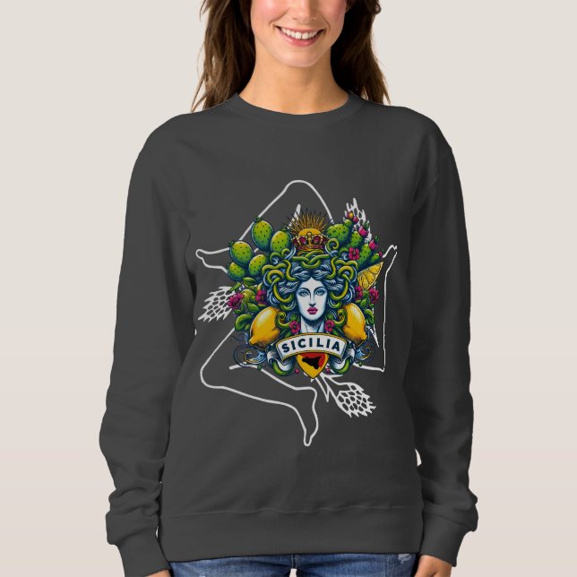 Sudadera Sicilian Trinacria  (Anverso)