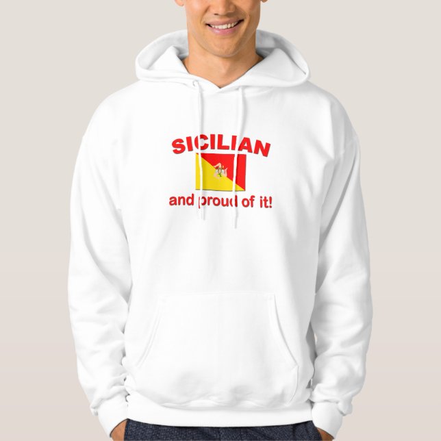 Sudadera Siciliano orgulloso (Anverso)