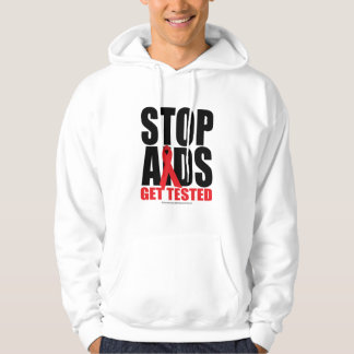 Sudadera SIDA de la parada: Consiga probado