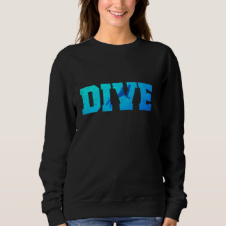 Sudadera Siempre Agradable Con Un Buceador De Buceo Funny