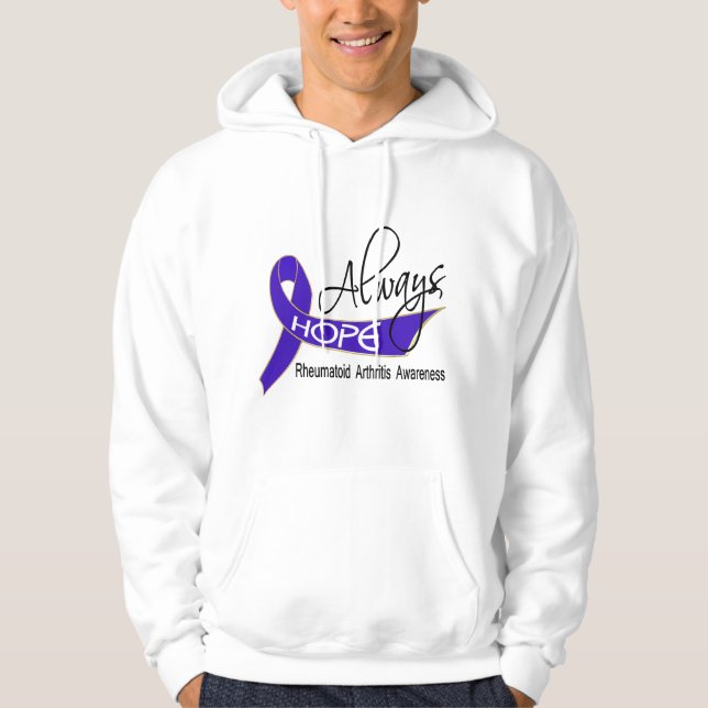 Sudadera Siempre artritis reumatoide de la esperanza (Anverso)