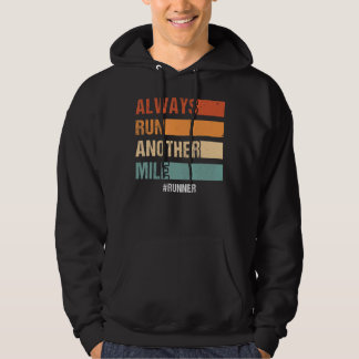 Sudadera Siempre Corre Otra Milla Media Marathon Fitness Ru
